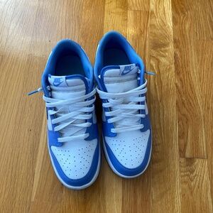 Baby blue Nike Dunks (low) 8.5 men’s, 10 Womens great condition